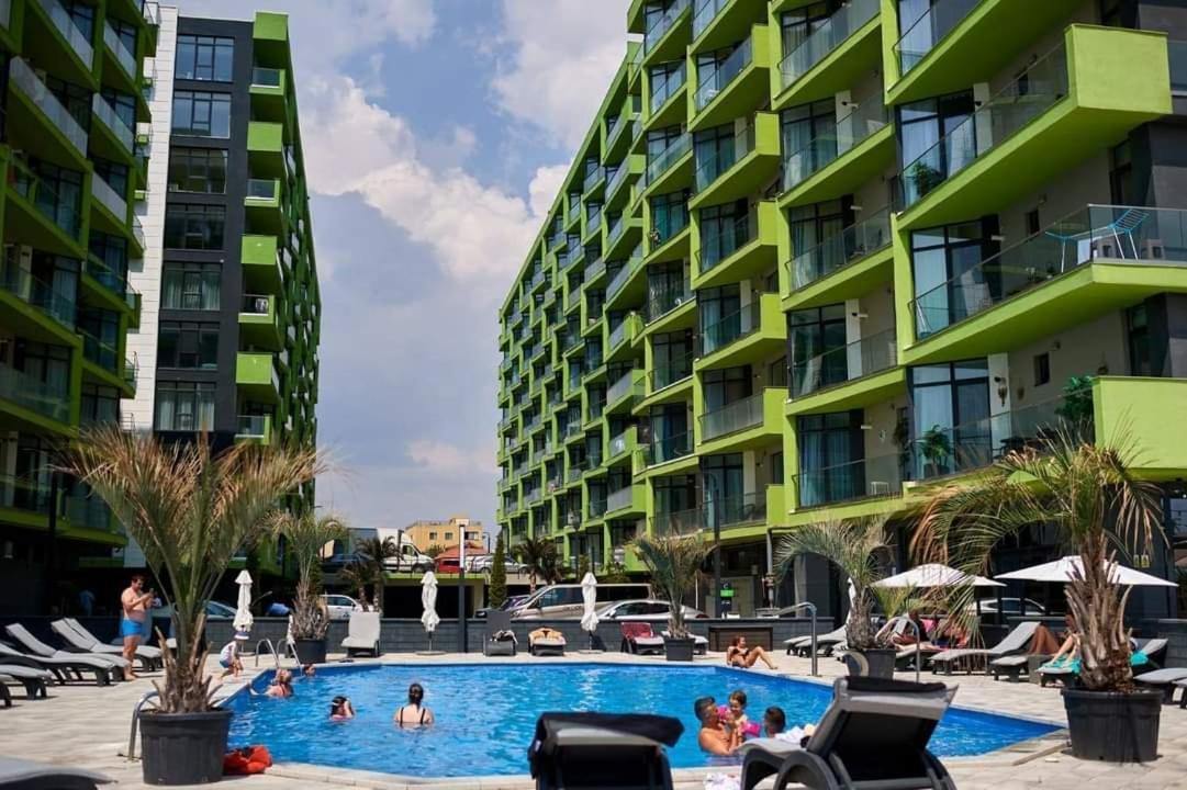 Alesea Ap-Alezzi Beach Resort Năvodari Buitenkant foto